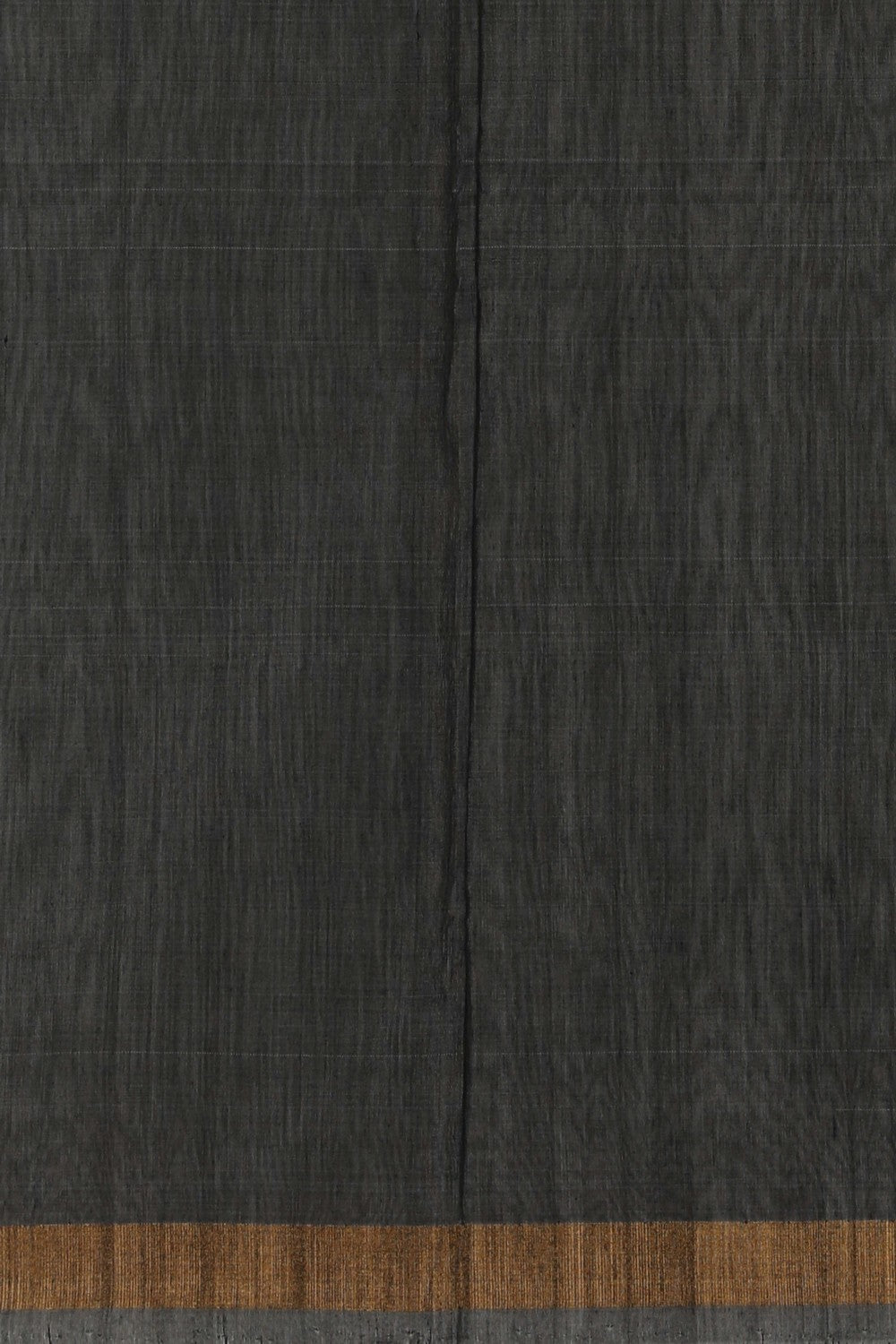 Image of Ikat Cotton-Silk Grey Saree